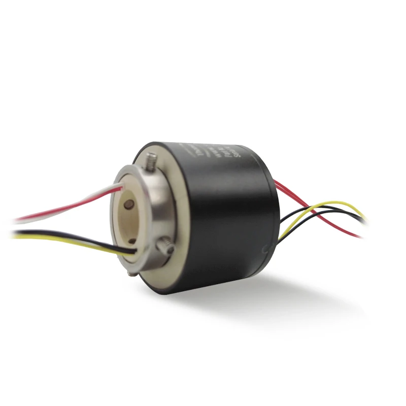 Through Hole Slip Ring hole size 12mm 6 circuit 2A,Speed up to 200 million
Through Hole Slip Ring hole size 12mm 6 circuit 2A,Speed up to 200 million