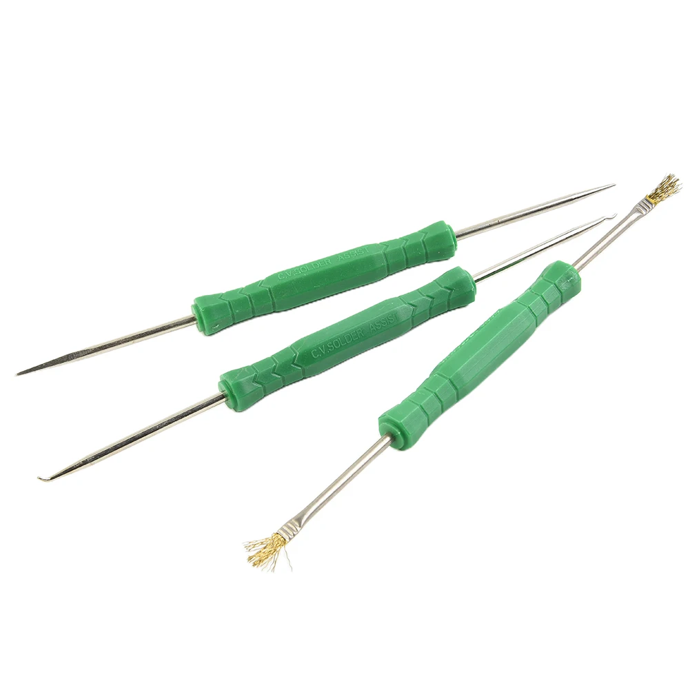 6 Pcs PCB Desoldering Aid Assist Tool Kit Scraper Hook Brush Set For Soldering Welding Equipment Cleaning Repair Tool Hand Tools
6 Pcs PCB Desoldering Aid Assist Tool Kit Scraper Hook Brush Set For Soldering Welding Equipment Cleaning Repair Tool Hand Tools
