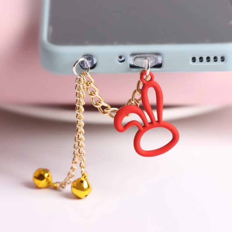 Cute Dust Plug Charm Kawaii Red Rabbit Phone Anti Dust Cap 3.5MM Jack Charge Port Plug For iPhone Type C Dust Protection Stopper
Cute Dust Plug Charm Kawaii Red Rabbit Phone Anti Dust Cap 3.5MM Jack Charge Port Plug For iPhone Type C Dust Protection Stopper