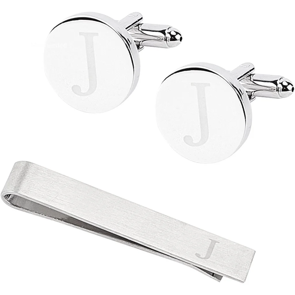 Classic Cufflinks for Men Tie Clips and Cufflinks Sets for Men Alphabet Initial Letter Cufflinks for Formal Business Wedding,J
Classic Cufflinks for Men Tie Clips and Cufflinks Sets for Men Alphabet Initial Letter Cufflinks for Formal Business Wedding,J