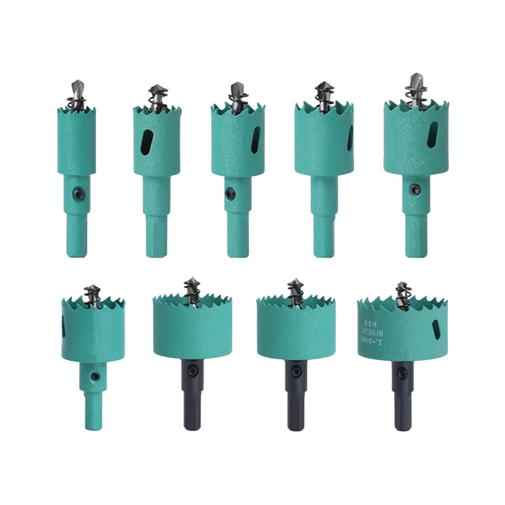 16-50mm Bimetal Wood Hole Saw Drill Bit HSS Steel New M42 Core Hole Saw Suitable For Downlight Plasterboard Woodworking Tool
16-50mm Bimetal Wood Hole Saw Drill Bit HSS Steel New M42 Core Hole Saw Suitable For Downlight Plasterboard Woodworking Tool