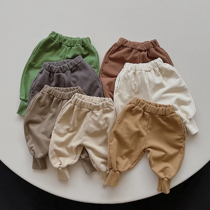 Newborn Leggings Autumn Thicken Cotton Toddler Pants Korean Bebe Boys Girls Casual Elastic Waistband Children Trourse For Babies
Newborn Leggings Autumn Thicken Cotton Toddler Pants Korean Bebe Boys Girls Casual Elastic Waistband Children Trourse For Babies