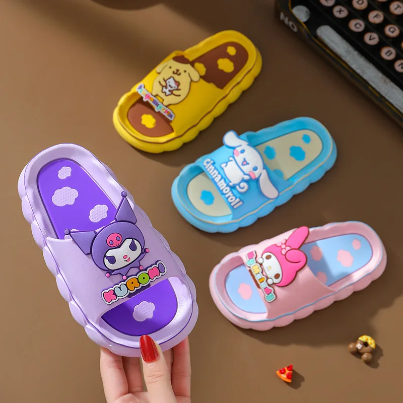 Kawaii Sanrio Cartoon Kid Slippers Cute Hello Kitty Pompompurin Summer Waterproof Bathroom Slippers Creative Birthday Gifts
Kawaii Sanrio Cartoon Kid Slippers Cute Hello Kitty Pompompurin Summer Waterproof Bathroom Slippers Creative Birthday Gifts