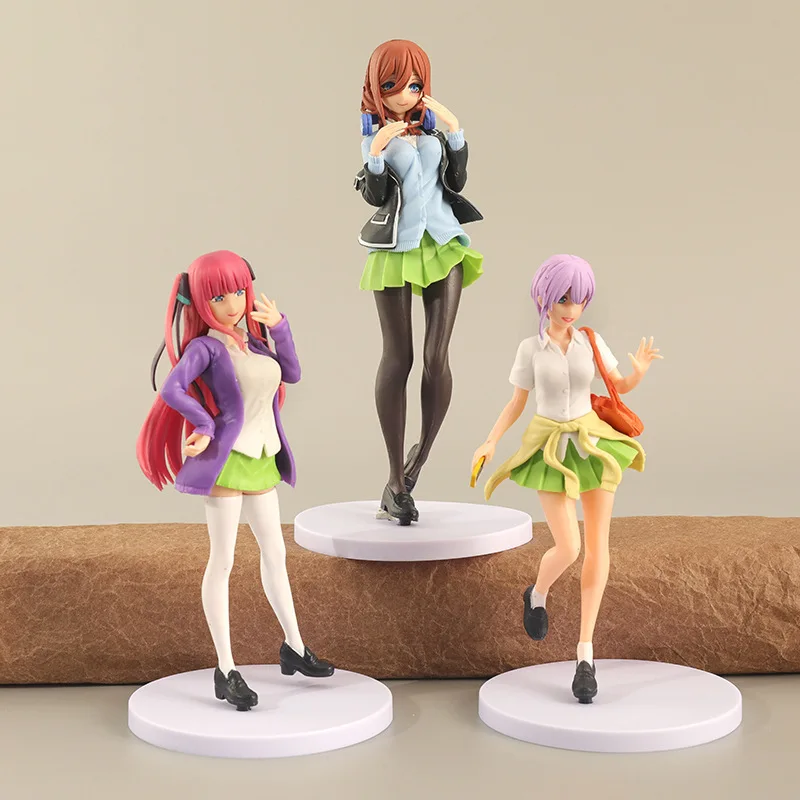 The Quintessential Quintuplets Toy Figures Nakano Ichika Nino Miku Doll Furnishing Articles PVC Desktop Jewelry Plate Desk Decor
The Quintessential Quintuplets Toy Figures Nakano Ichika Nino Miku Doll Furnishing Articles PVC Desktop Jewelry Plate Desk Decor