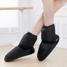 Winter Ballet Warm Up Booties National Dancing Shoes Adults Modern Dance Ballet Point Warm Shoes Exercises Ballerina Boots