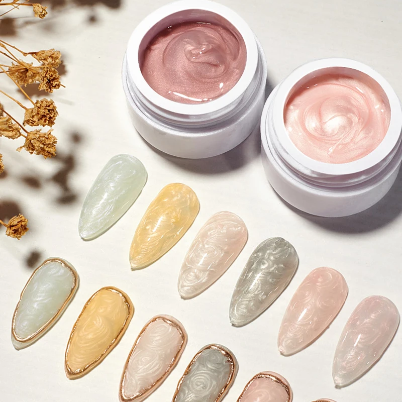 Pearl Shell Thread Gel Nail Polish Glue Pearlescent Japanese Shell Texture Glue UV LED Gel Nail Glitter Phototherapy Nail Decor
Pearl Shell Thread Gel Nail Polish Glue Pearlescent Japanese Shell Texture Glue UV LED Gel Nail Glitter Phototherapy Nail Decor