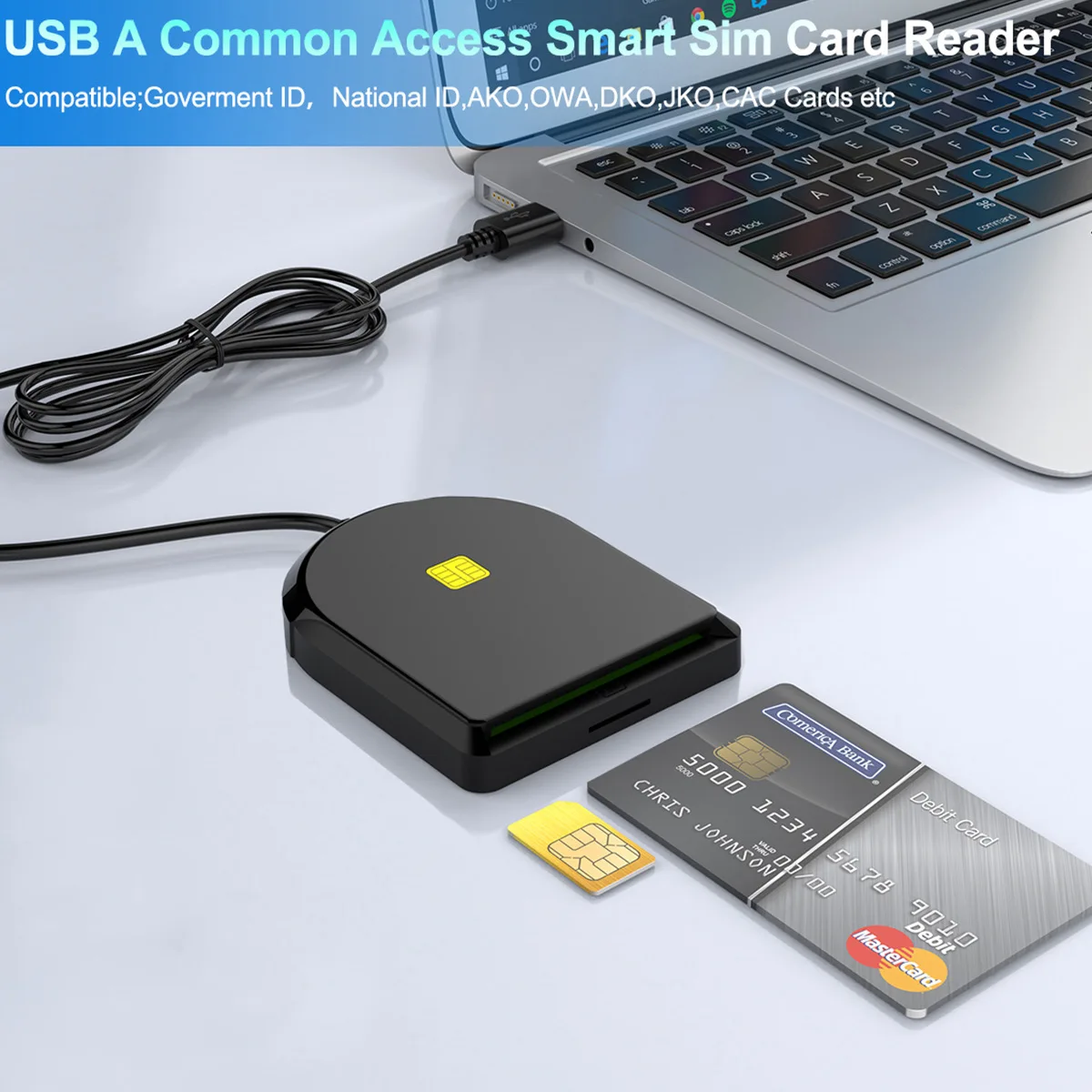 Half round USB SIM Smart Card Reader For Bank Card IC/ID EMV SD TF MMC Cardreaders USB-CCID ISO 7816 for Windows 7 8 10 Linux OS
Half round USB SIM Smart Card Reader For Bank Card IC/ID EMV SD TF MMC Cardreaders USB-CCID ISO 7816 for Windows 7 8 10 Linux OS