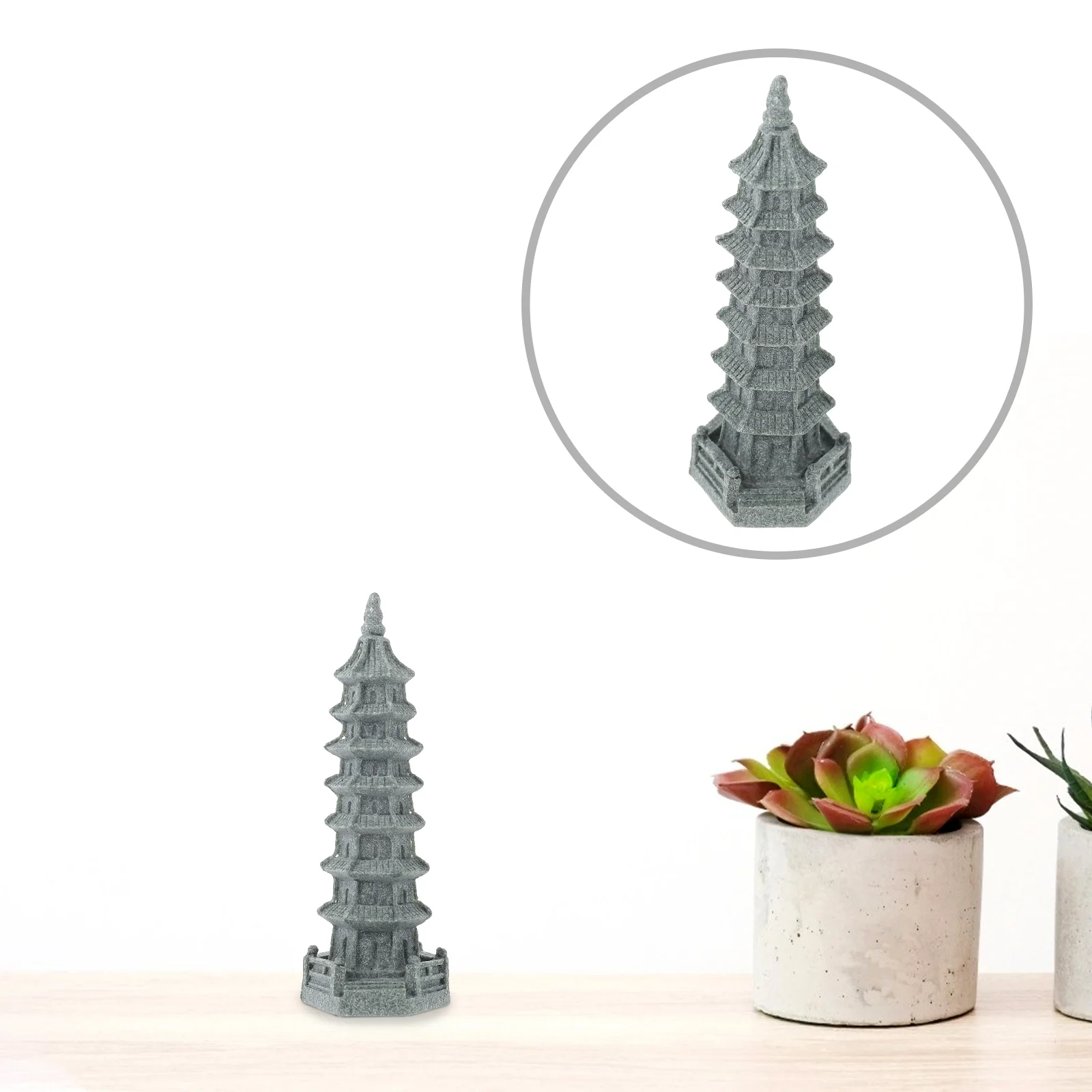 Pagoda Outdoor Garden Statue Decor Tower Miniature Ornaments Mini Ornament Lights Bonsai Sculpture Zen Asian Figurines Japanese
Pagoda Outdoor Garden Statue Decor Tower Miniature Ornaments Mini Ornament Lights Bonsai Sculpture Zen Asian Figurines Japanese