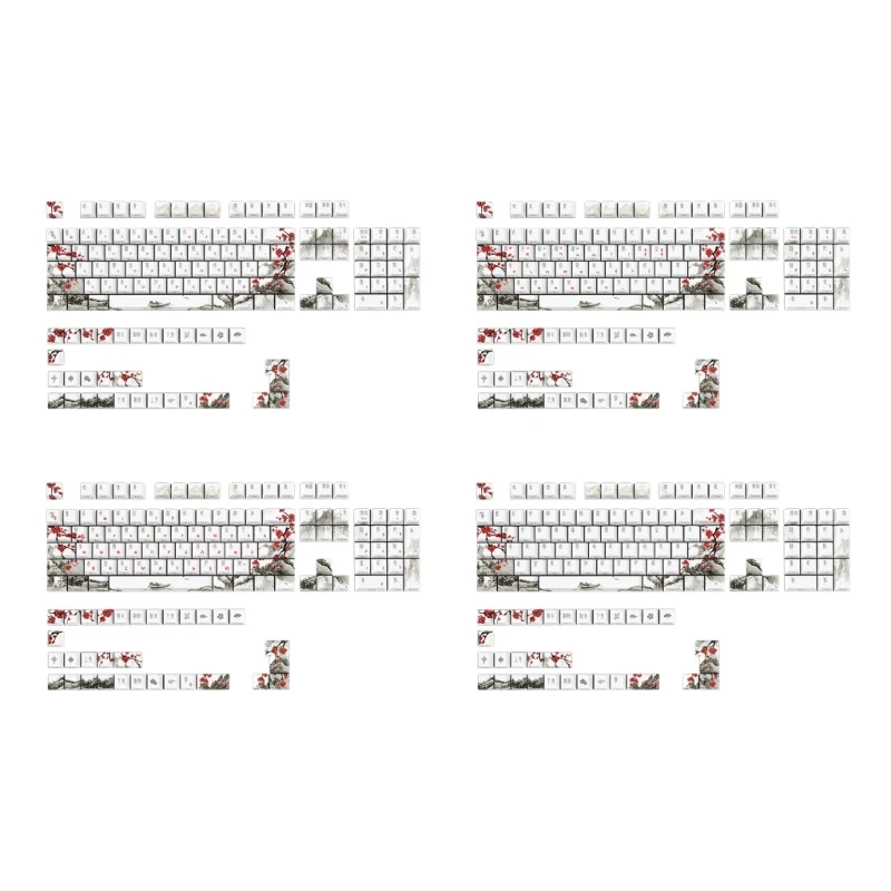 135 Keys Keycaps Backlit Mechanical Keycap PBT Russian Korean Japanese English
135 Keys Keycaps Backlit Mechanical Keycap PBT Russian Korean Japanese English