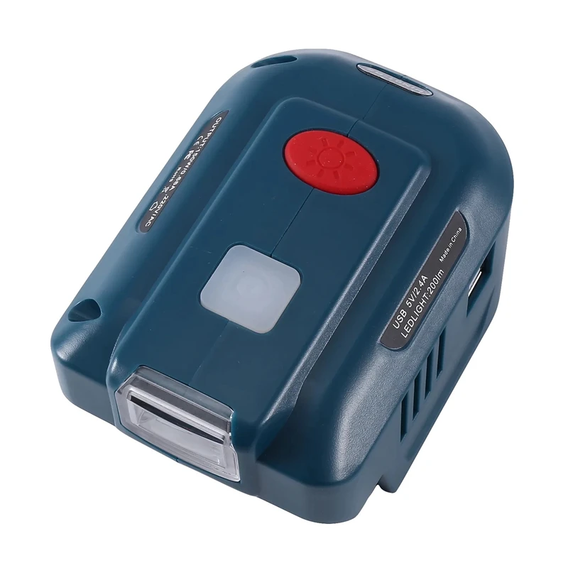 For Inverter Generator With Dual USB LED Light Torch For 18V Lithium Battery Portable Power Inverter BOS220V
For Inverter Generator With Dual USB LED Light Torch For 18V Lithium Battery Portable Power Inverter BOS220V
