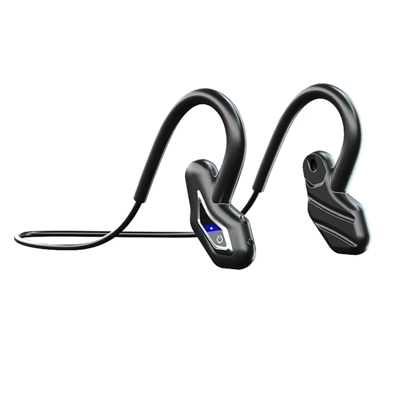 Bone Conduction Headphones Waterproof Bass Lightweight Ear Hook Running Headphones For Cycling Hiking Sport
Bone Conduction Headphones Waterproof Bass Lightweight Ear Hook Running Headphones For Cycling Hiking Sport