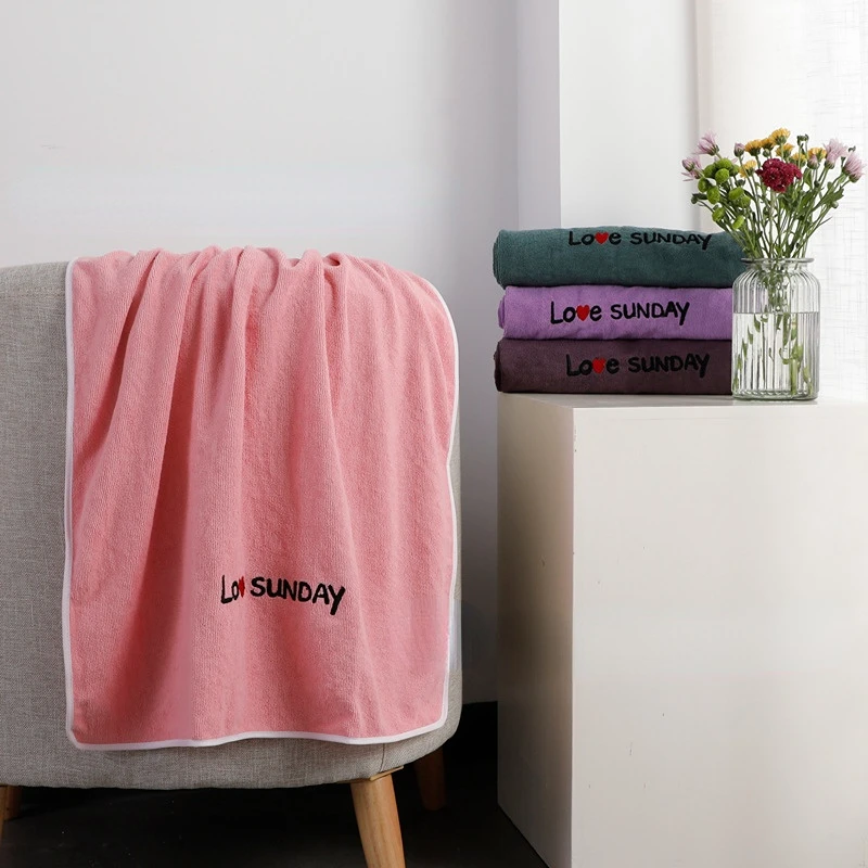 70*140cm Embroidery Cotton Beach Towel Super Absorbent Comfortable and Soft for Outdoor Beach Bath Towel Bath Cotton Towels
70*140cm Embroidery Cotton Beach Towel Super Absorbent Comfortable and Soft for Outdoor Beach Bath Towel Bath Cotton Towels