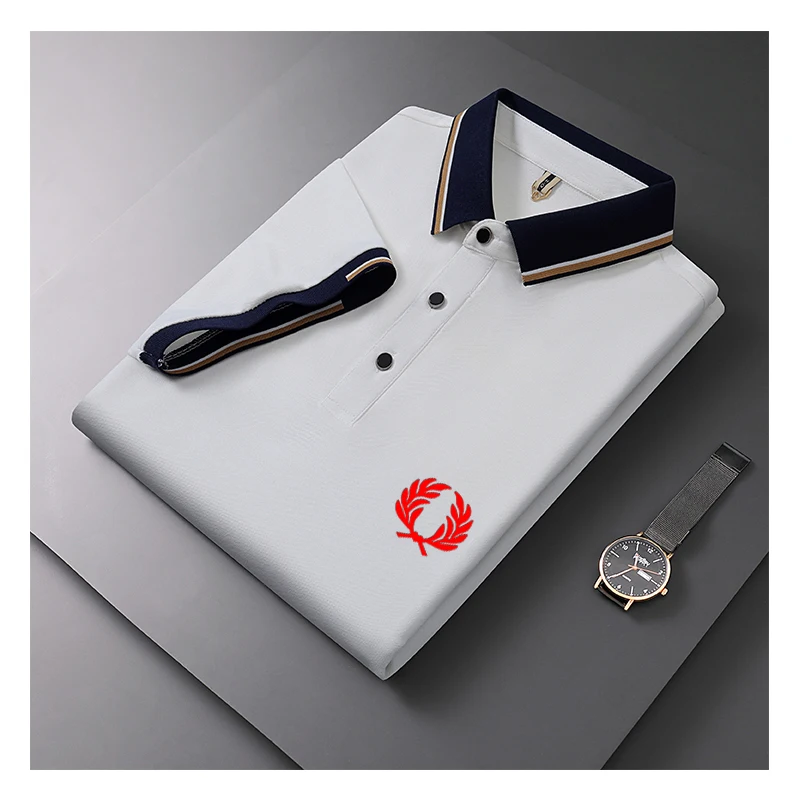 2023 Men's Summer New Short Sleeve Fashion Brand Embroidered Polo T-shirt Heavyweight Large Versatile Top
2023 Men's Summer New Short Sleeve Fashion Brand Embroidered Polo T-shirt Heavyweight Large Versatile Top