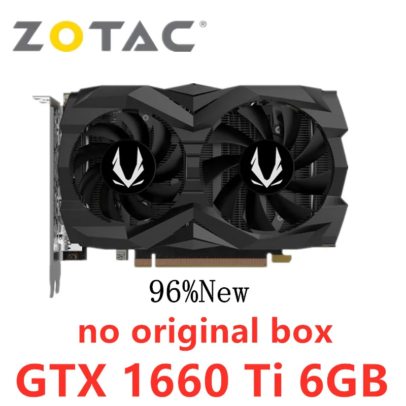 Zotac Graphics Cards GTX 1660 6GB 1660S 1660 Ti Graphics Cards Nvidia Video Card GPU Desktop PC Computers Game Zotac 1660Ti
Zotac Graphics Cards GTX 1660 6GB 1660S 1660 Ti Graphics Cards Nvidia Video Card GPU Desktop PC Computers Game Zotac 1660Ti