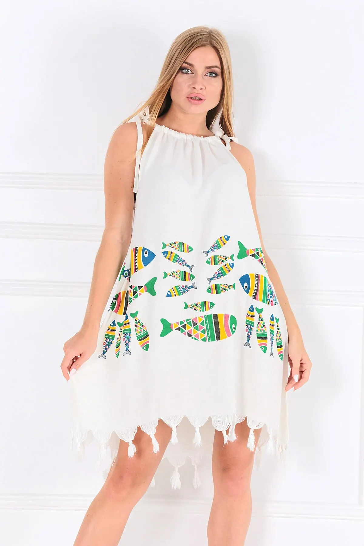 Women's Pareo Beach Dress Caribbean Drawstring Collar Swimwear Cover Dress Sexy Tunic Suit Beachwear Female Beach Bikini Cover
Women's Pareo Beach Dress Caribbean Drawstring Collar Swimwear Cover Dress Sexy Tunic Suit Beachwear Female Beach Bikini Cover