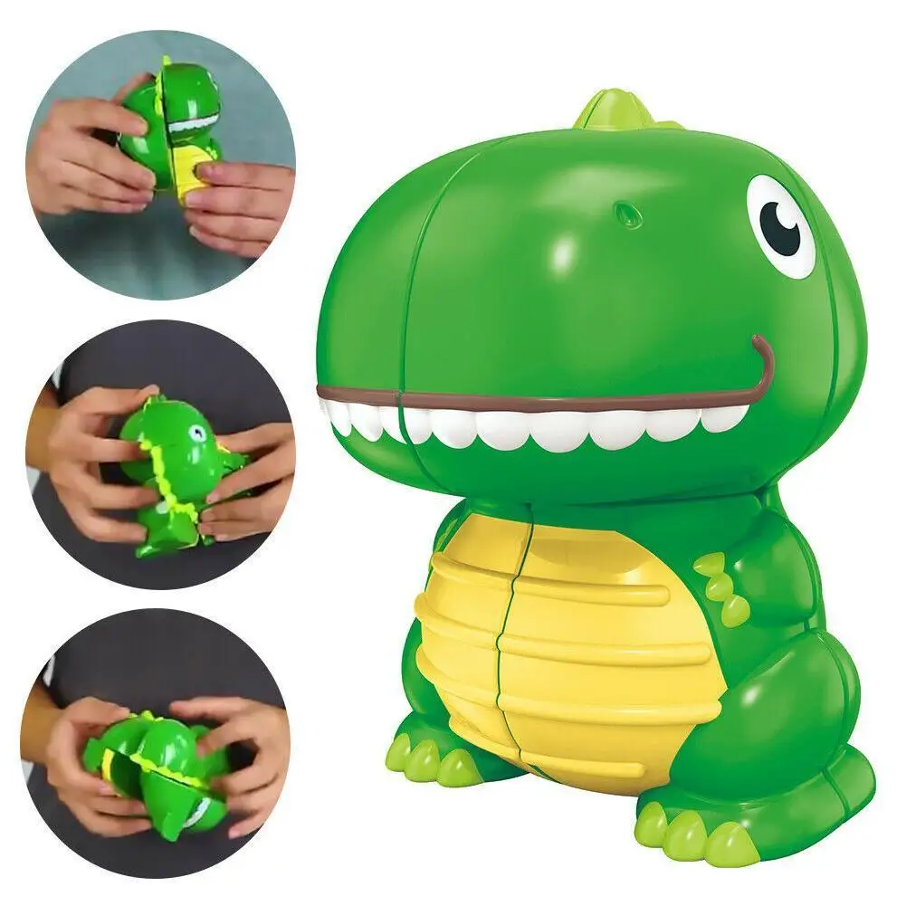 

Dinosaur Speed Cube Fidget Toys Montessori Model Toy Educational Puzzle Toys Puzzles For Children Adults Cubes Toy