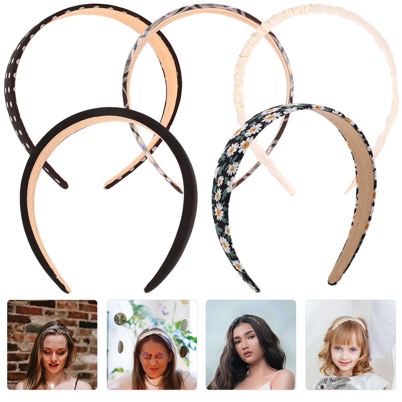 5 Pcs Band Style Headband Hair Accessories Women Womens Headbands Fashion Wide Miss
5 Pcs Band Style Headband Hair Accessories Women Womens Headbands Fashion Wide Miss