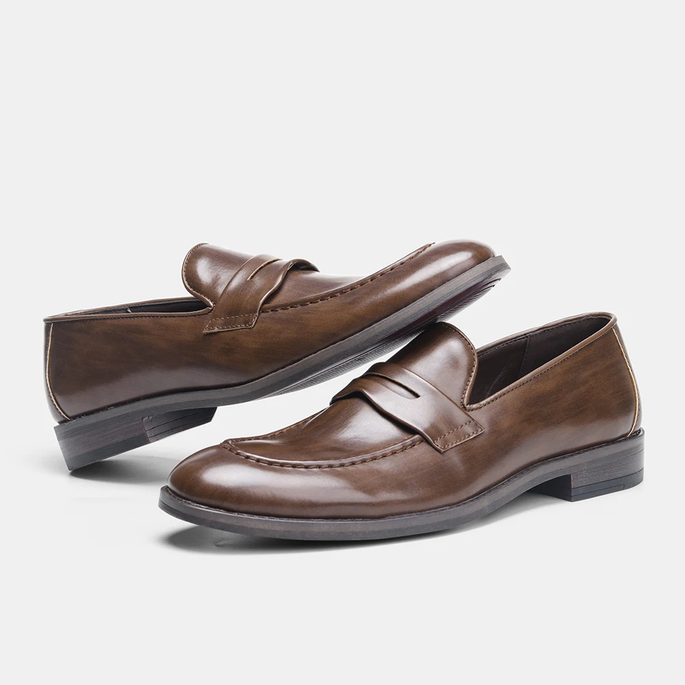 British Style Man loafers Comfortable Fashion Casual Shoes summer Men Leather Shoes
British Style Man loafers Comfortable Fashion Casual Shoes summer Men Leather Shoes