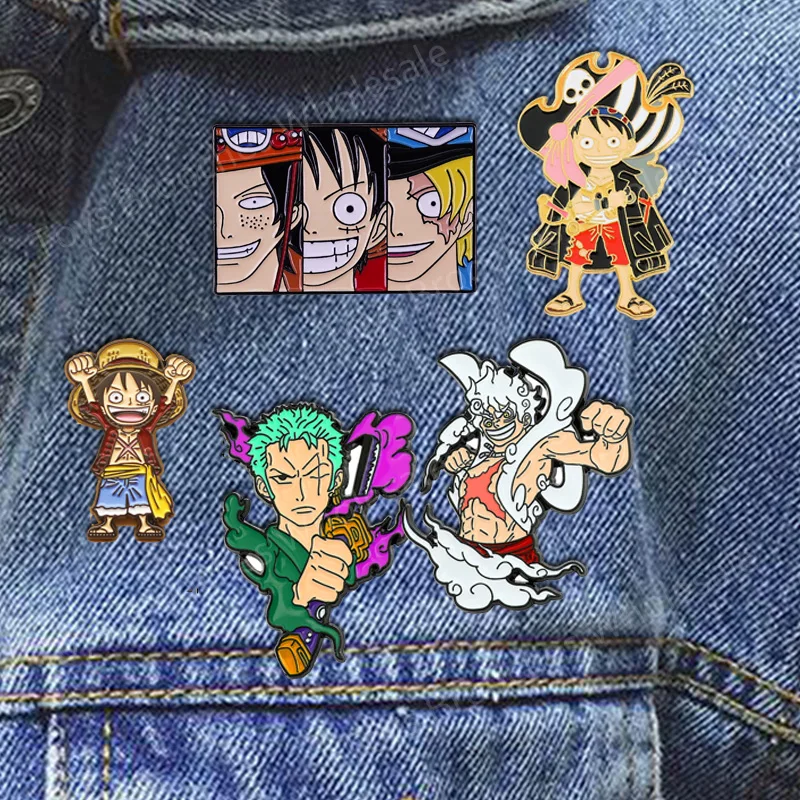 One Piece Anime Games Enamel Pins Anime Peripherals Cos Luffy Zoro Brooch Backpack Hat Bag Collar Lapel Badges Fashion Jewelry
One Piece Anime Games Enamel Pins Anime Peripherals Cos Luffy Zoro Brooch Backpack Hat Bag Collar Lapel Badges Fashion Jewelry
