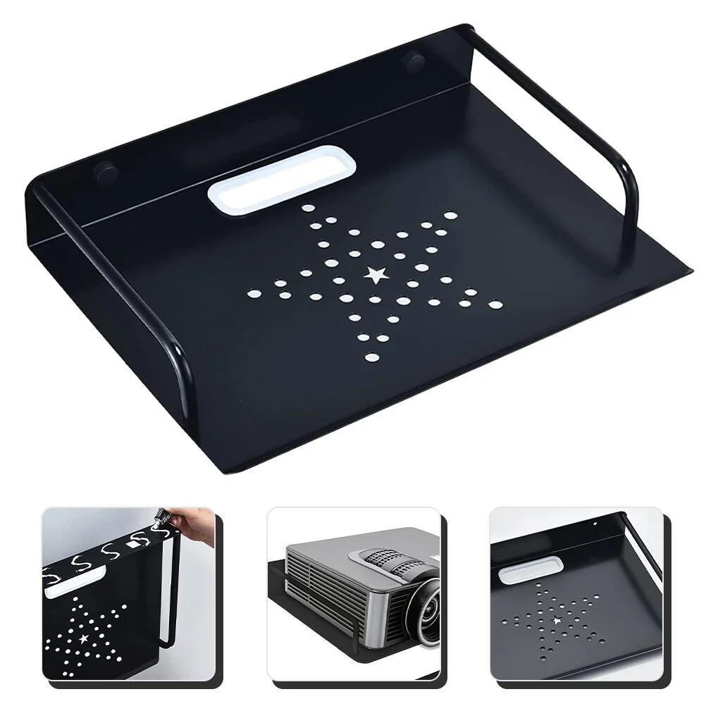 Wall Projector Holder Router Rack Metal Floating Projector Shelf Under The Cabinet Shelf
Wall Projector Holder Router Rack Metal Floating Projector Shelf Under The Cabinet Shelf