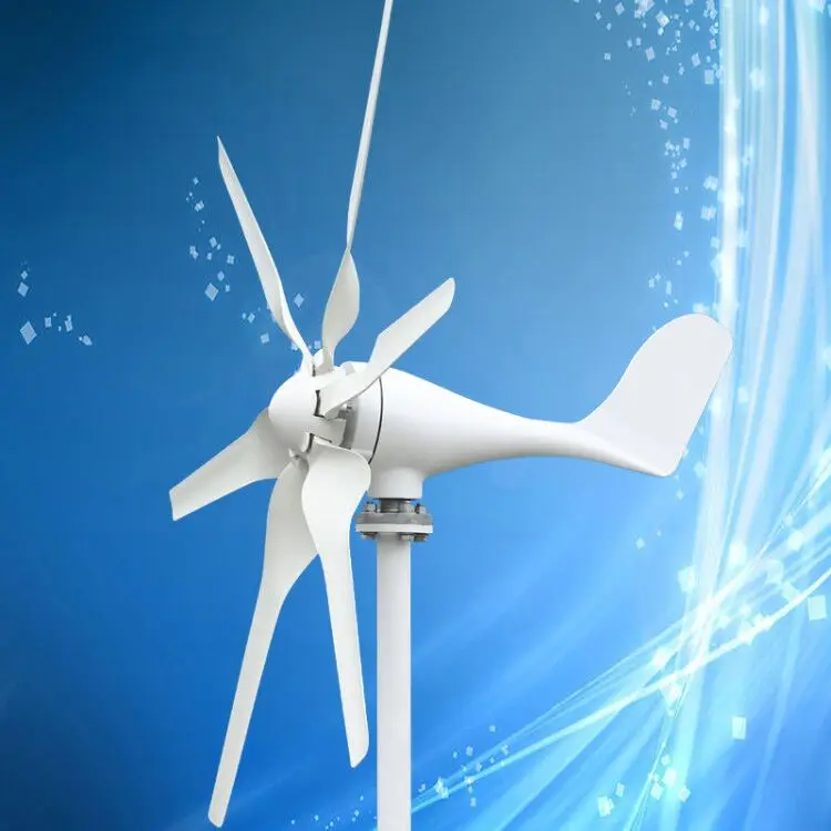 800W Horizontal Wind Turbine Generator 12V 24V Wind Power 6 Blades Home Use With MPPT Charger Controller 
800W Horizontal Wind Turbine Generator 12V 24V Wind Power 6 Blades Home Use With MPPT Charger Controller