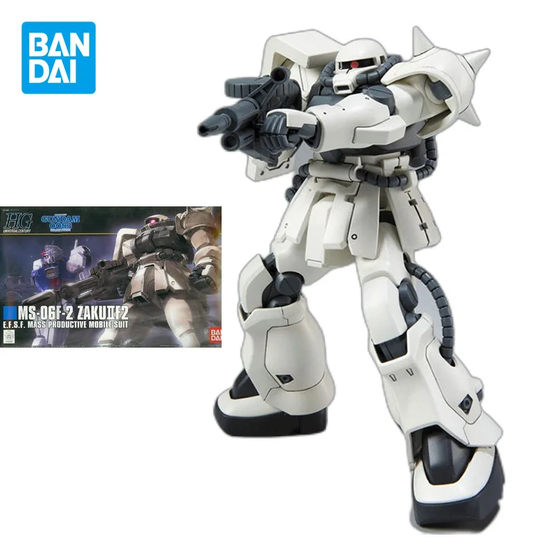 Bandai Original GUNDAM HGUC MS-06F2 ZAKU2F2 1/144 Anime Action Figure Assembly Model Toys Collectible Model Gifts For Children
Bandai Original GUNDAM HGUC MS-06F2 ZAKU2F2 1/144 Anime Action Figure Assembly Model Toys Collectible Model Gifts For Children