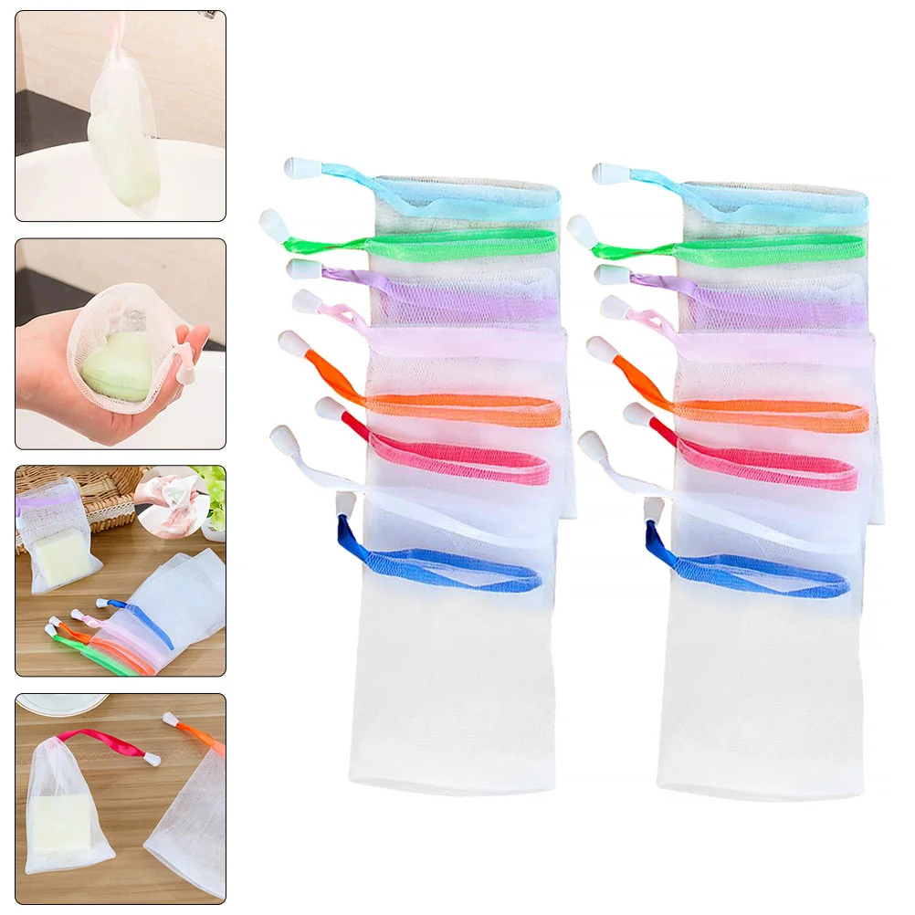 20 Pcs Soap Saver Net Loofah Scrubber Soap Net Bag Cleaning Scrubber Soap Foaming Net Take A Bath Soap Net Pouch
20 Pcs Soap Saver Net Loofah Scrubber Soap Net Bag Cleaning Scrubber Soap Foaming Net Take A Bath Soap Net Pouch