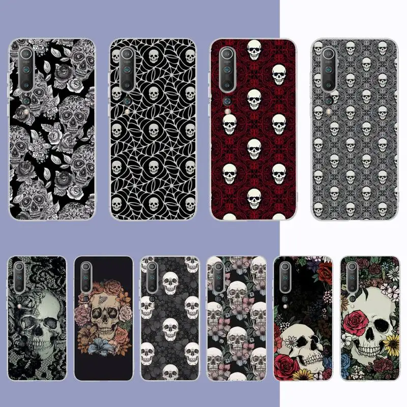 Gothic Fashion Skull Phone Case for Samsung S21 A10 for Redmi Note 7 9 for Huawei P30Pro Honor 8X 10i cover
Gothic Fashion Skull Phone Case for Samsung S21 A10 for Redmi Note 7 9 for Huawei P30Pro Honor 8X 10i cover