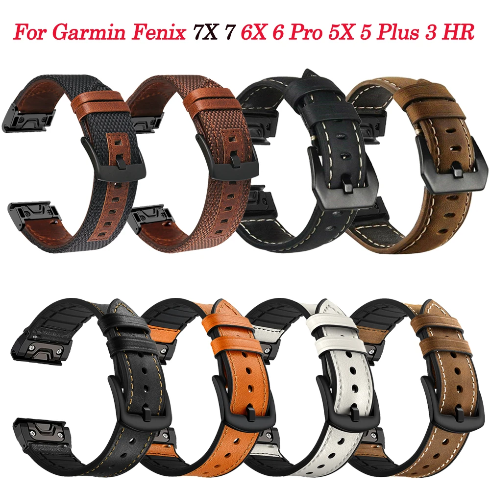 Ремешок из натуральной кожи для смарт-часов Garmin Fenix 7 7X 6 6X Pro 5 5X Plus 3 3HR Forerunner 935
Ремешок из натуральной кожи для смарт-часов Garmin Fenix 7 7X 6 6X Pro 5 5X Plus 3 3HR Forerunner 935