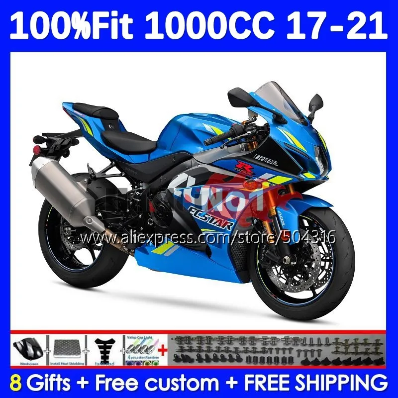 OEM Injection For SUZUKI GSXR1000 GSXR 1000 L7 L8 116No.115 glossy blue K17 GSXR-1000 17 18 19 2017 GSX-R1000 2018 2019 Fairing
OEM Injection For SUZUKI GSXR1000 GSXR 1000 L7 L8 116No.115 glossy blue K17 GSXR-1000 17 18 19 2017 GSX-R1000 2018 2019 Fairing