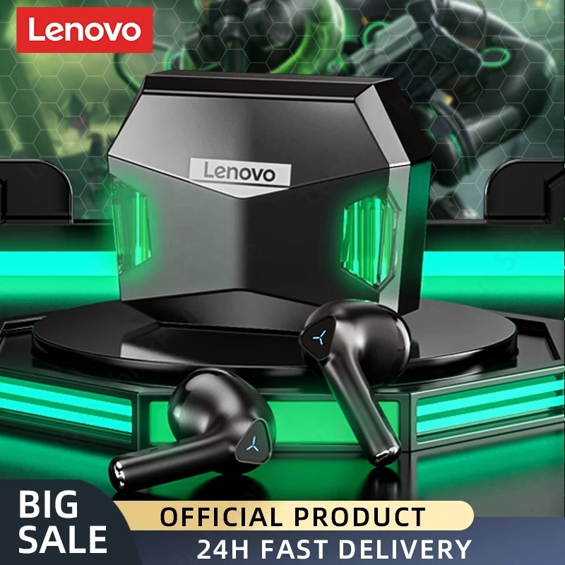 Lenovo GM5 Bluetooth Earphone Wireless 5.0 TWS Earbuds Low Latency Gaming Headphone Sports Earphone HIFI Headset with Mic
Lenovo GM5 Bluetooth Earphone Wireless 5.0 TWS Earbuds Low Latency Gaming Headphone Sports Earphone HIFI Headset with Mic