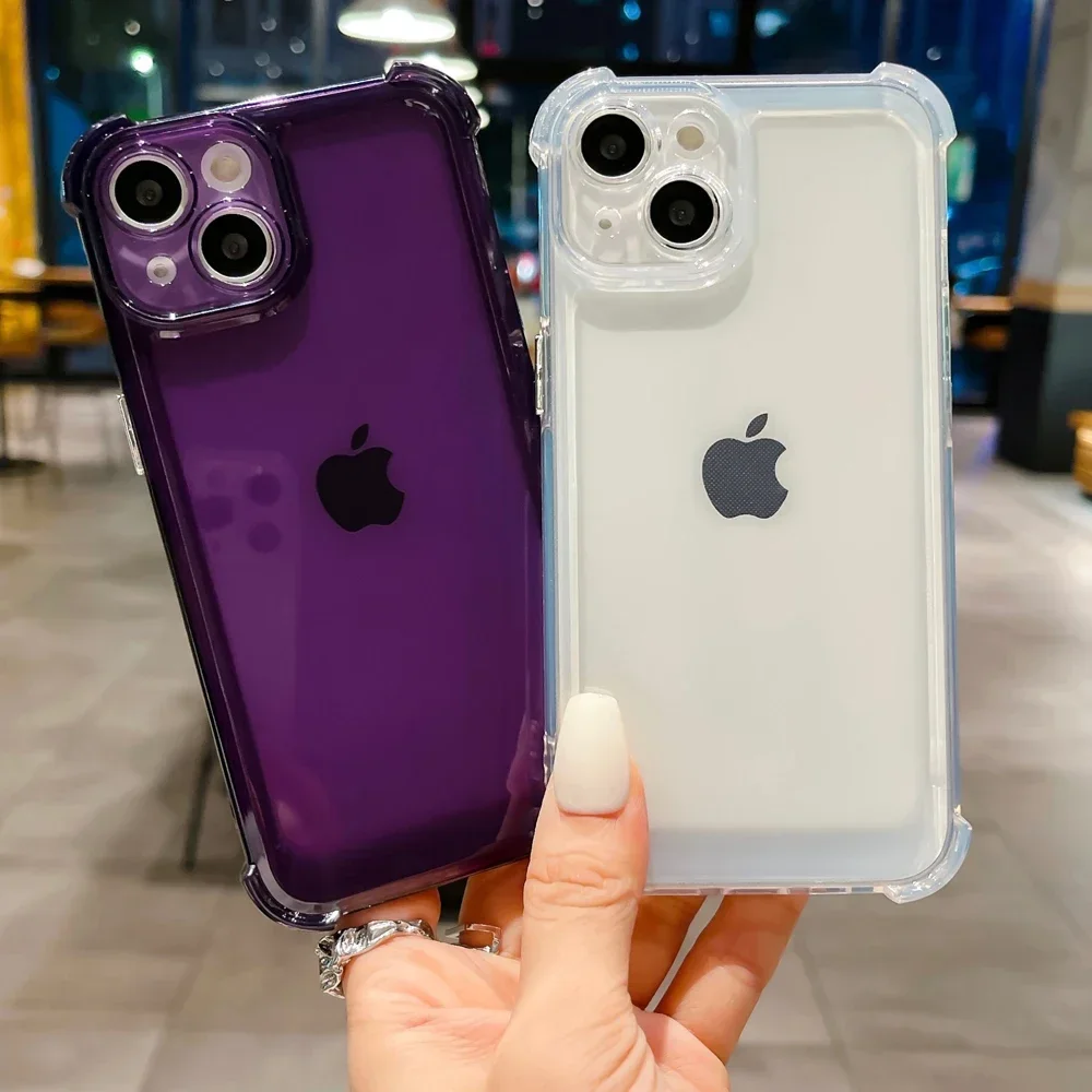 Clear Shockproof Phone Case For iPhone 15 13 12 11 Pro Max X XR XS Max 7 8 Plus SE 2020 14Plus Luxury Airbag Back Cases Cover
Clear Shockproof Phone Case For iPhone 15 13 12 11 Pro Max X XR XS Max 7 8 Plus SE 2020 14Plus Luxury Airbag Back Cases Cover