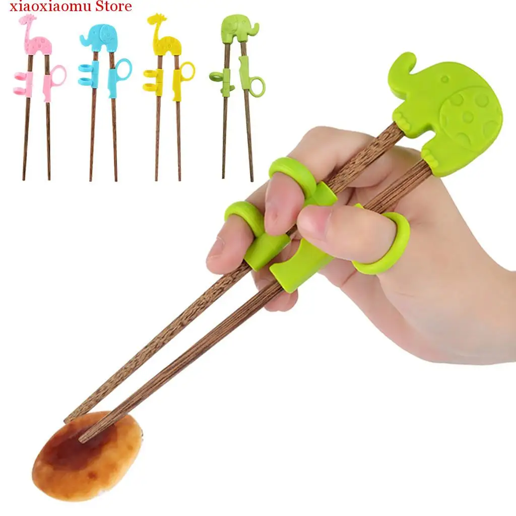 Kids Training Helper Portable Cartoon Learning Training Chopsticks Children Tabkitchen accessories gadget utensils #0425
Kids Training Helper Portable Cartoon Learning Training Chopsticks Children Tabkitchen accessories gadget utensils #0425