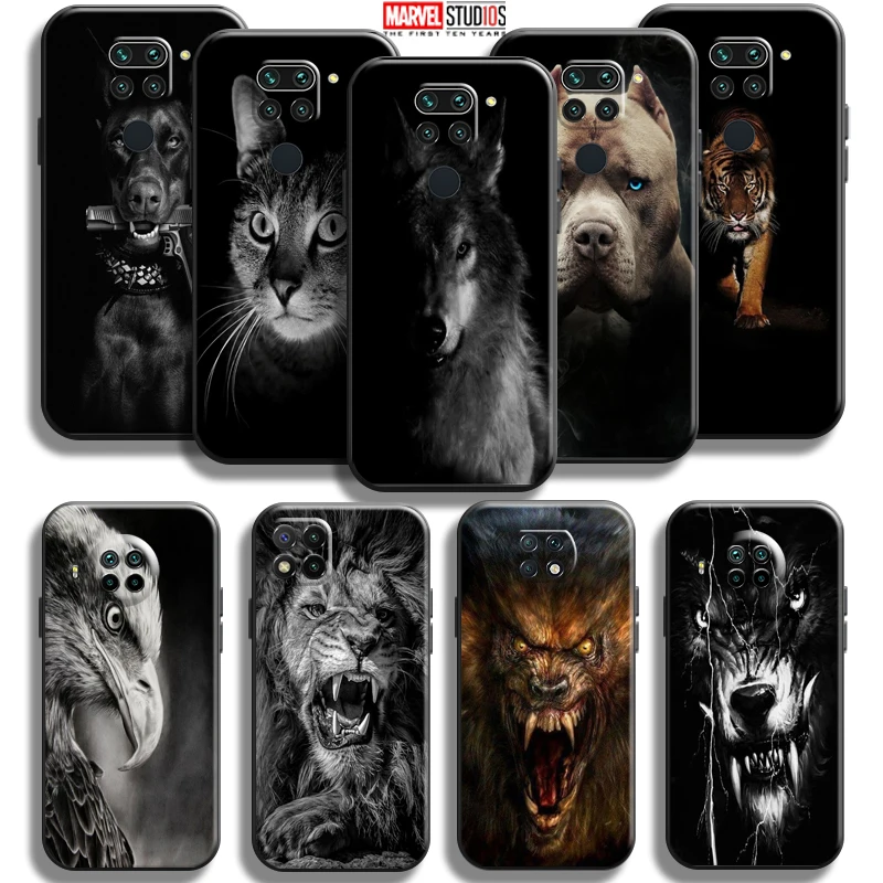 Tiger Lion Eagle Dog Cat Wolf Phone Case For Xiaomi Redmi Note 9 9 Pro Max Note 9T 5G Black Carcasa Liquid Silicon Funda
Tiger Lion Eagle Dog Cat Wolf Phone Case For Xiaomi Redmi Note 9 9 Pro Max Note 9T 5G Black Carcasa Liquid Silicon Funda