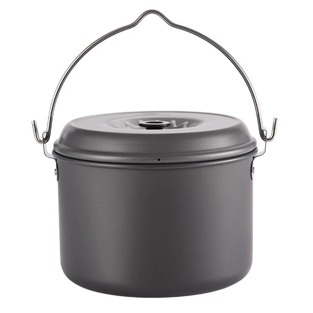 1Pc Camping Pot Safe Fine Nice Chic Hanging Pot Camping Accessories Outdoor Cooking Pot Portable Cookware
1Pc Camping Pot Safe Fine Nice Chic Hanging Pot Camping Accessories Outdoor Cooking Pot Portable Cookware