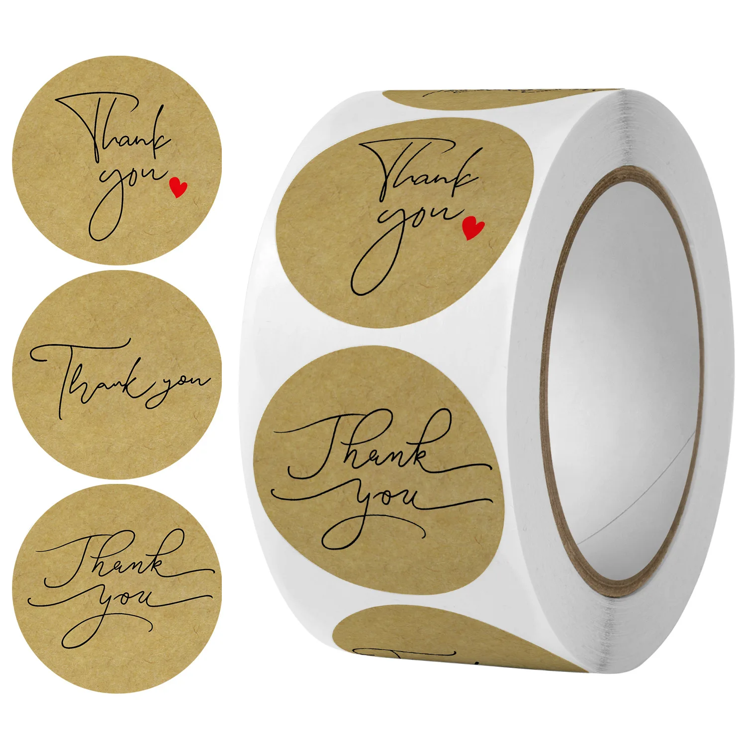 50-500Pcs Round 25mm Kraft Paper Stickers Scrapbook Gift Packaging Stationery Envelope Seal Label For Thank You Stickers TZ0017
50-500Pcs Round 25mm Kraft Paper Stickers Scrapbook Gift Packaging Stationery Envelope Seal Label For Thank You Stickers TZ0017