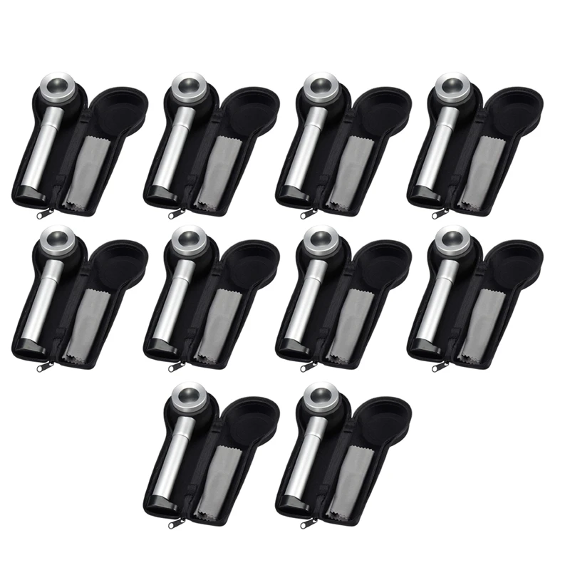 Ручное металлическое увеличительное стекло, 10 шт. 
Ручное металлическое увеличительное стекло, 10 шт.