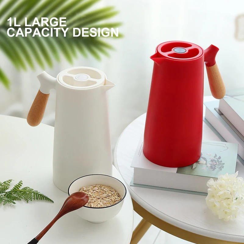 1L Insulation Kettle Hot Water Bottle With Handle Thermos Removable Teapot Household Coffee Pot Large Capacity
1L Insulation Kettle Hot Water Bottle With Handle Thermos Removable Teapot Household Coffee Pot Large Capacity