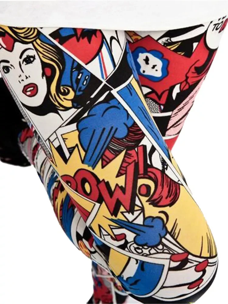 2022NEW Comic Leggings Cartoon Printed Leggins high Stretch Girls Legging Punk Rock Leggin Disco Pants Evening Clubwear 9 styles
2022NEW Comic Leggings Cartoon Printed Leggins high Stretch Girls Legging Punk Rock Leggin Disco Pants Evening Clubwear 9 styles