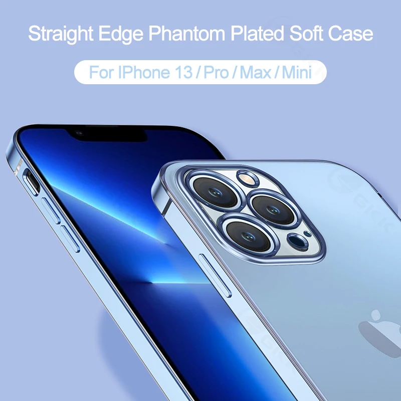 GKK Luxury Transparent Plating Case For IPhone 13 Pro Max Mini With Glass Protector Soft Cover For IPhone 13 Pro Max Mini Case
GKK Luxury Transparent Plating Case For IPhone 13 Pro Max Mini With Glass Protector Soft Cover For IPhone 13 Pro Max Mini Case