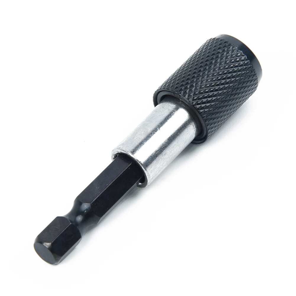 Hex Shank Quick Release Drill Screw Screwdriver Bit Holder 1/4" 60mm Hex Shank Power Tool Drill Accessories For Electric Drills
Hex Shank Quick Release Drill Screw Screwdriver Bit Holder 1/4" 60mm Hex Shank Power Tool Drill Accessories For Electric Drills