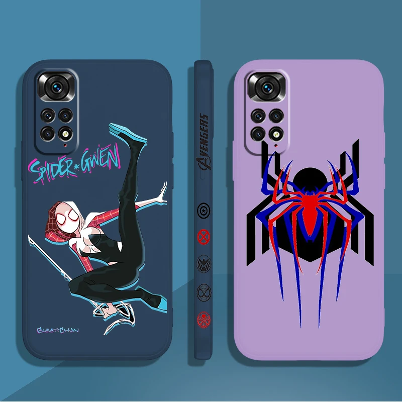 Spider gwen marvel cute Phone Case For Xiaomi Redmi Note 11 11T 10 10S 9 9S 9T 8 8T 7 5 Pro Plus Liquid Left Rope Cover Fundas
Spider gwen marvel cute Phone Case For Xiaomi Redmi Note 11 11T 10 10S 9 9S 9T 8 8T 7 5 Pro Plus Liquid Left Rope Cover Fundas