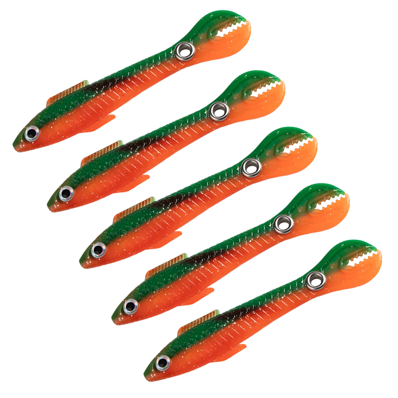 5Pcs Soft Bionic Fishing Lure Water Fishing Lure Baits Simulation Loach Soft Bait Pre-Rigged Fishing Bait For Saltwater & 
5Pcs Soft Bionic Fishing Lure Water Fishing Lure Baits Simulation Loach Soft Bait Pre-Rigged Fishing Bait For Saltwater &