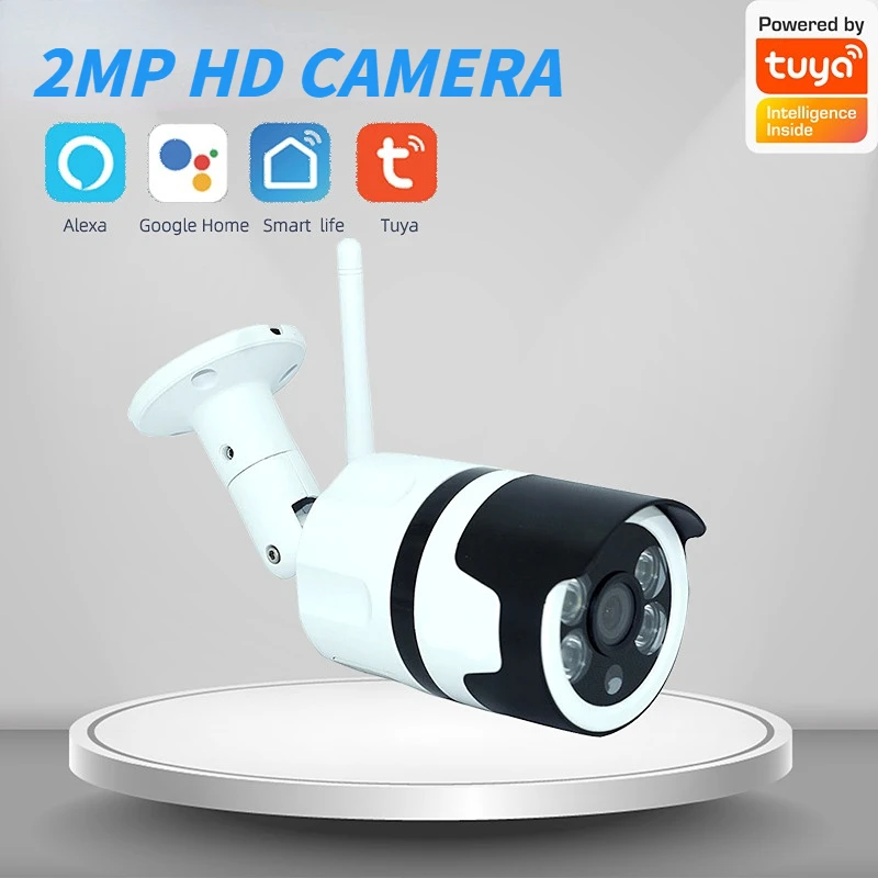 Wireless Camera 1080P Outdoor Water Proof PIR Motion Color Night 2 Way Audio 2MP Surveillance Camera Night Vision Tuya
Wireless Camera 1080P Outdoor Water Proof PIR Motion Color Night 2 Way Audio 2MP Surveillance Camera Night Vision Tuya