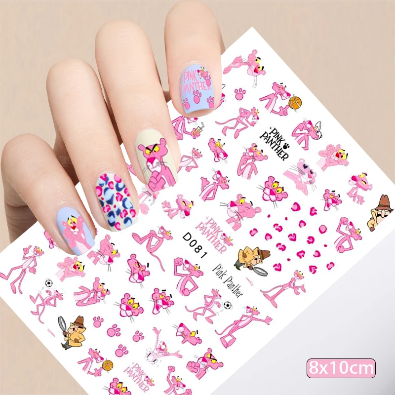 

Disney 3D Микки Стич Дональд Дак мультяшная наклейка для ногтей украшение для ногтей Русалка Симба аниме наклейка товары для дизайна ногтей
