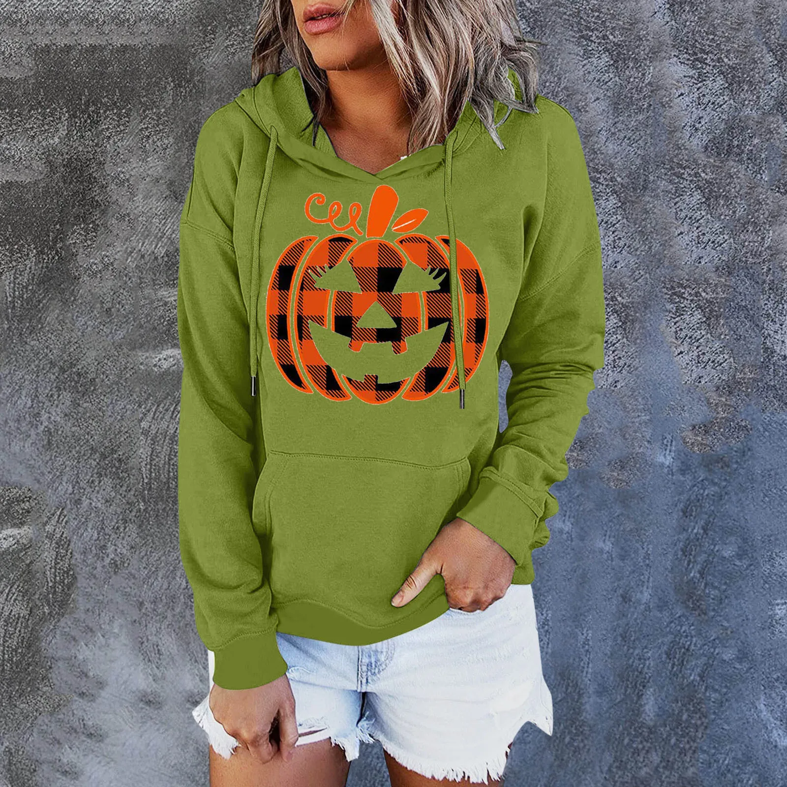 Women Hooded Halloween Pocket Drawstring Long Sleeves Pumpkin Hoodies Zippe Fast Delivery Oversized Womens Sweatshirt Plain
Women Hooded Halloween Pocket Drawstring Long Sleeves Pumpkin Hoodies Zippe Fast Delivery Oversized Womens Sweatshirt Plain