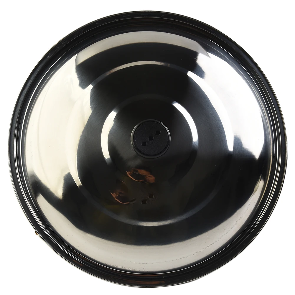 32cm Stainless Steel Lid Saucepan Wok Frying Milk Pan Casserole Lid For Flat Pans Frying Pans Wok Kitchen Tool Accessories
32cm Stainless Steel Lid Saucepan Wok Frying Milk Pan Casserole Lid For Flat Pans Frying Pans Wok Kitchen Tool Accessories