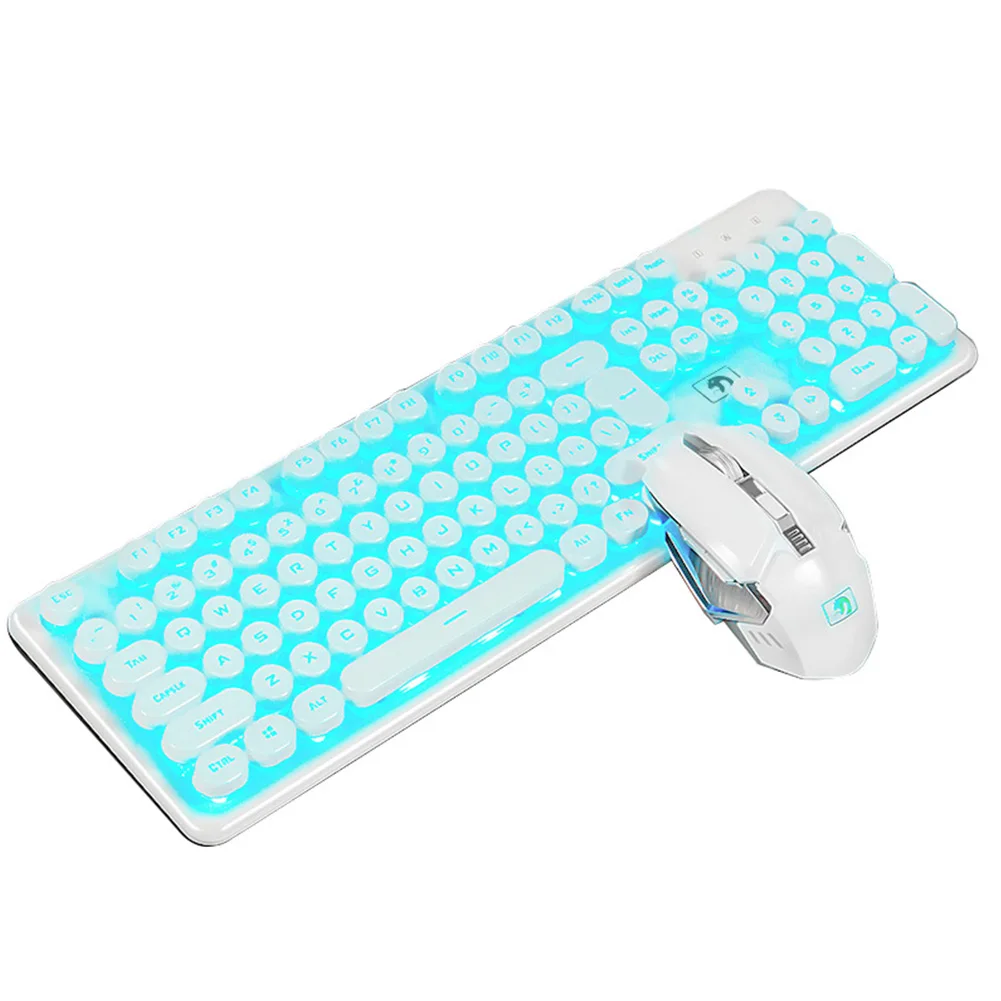 Gaming PC Wireless Keyboard Mouse Combo Cool Ergonomic Home Backlit Rechargeable 2.4GHz Colorful 2400DPI Waterproof For Xinmen
Gaming PC Wireless Keyboard Mouse Combo Cool Ergonomic Home Backlit Rechargeable 2.4GHz Colorful 2400DPI Waterproof For Xinmen