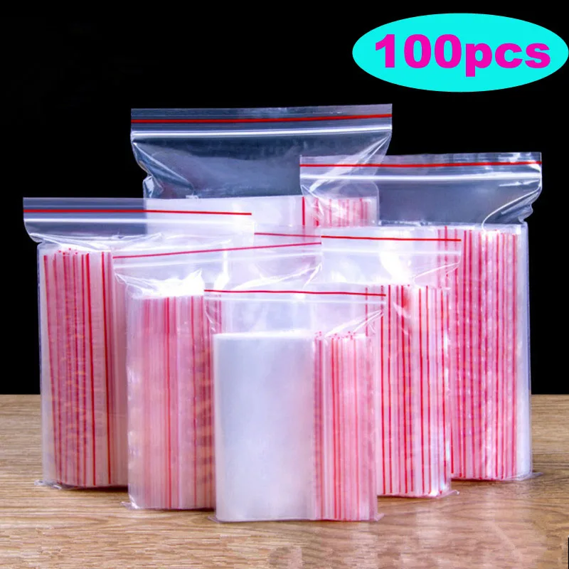 100pcs/pack Resealable Zip Lock Plastic Bags Transparent Zip Lock Bags Jewelry Candy Cookie Packaging Bag Plastic Poly Bags
100pcs/pack Resealable Zip Lock Plastic Bags Transparent Zip Lock Bags Jewelry Candy Cookie Packaging Bag Plastic Poly Bags