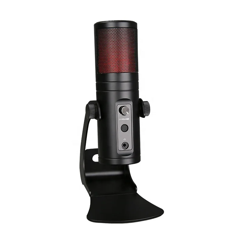 Desktop Computer USB Microphone RGB Multi-Polar Pattern Studio Recording USB mic for Gaming Podcasting live streaming
Desktop Computer USB Microphone RGB Multi-Polar Pattern Studio Recording USB mic for Gaming Podcasting live streaming
